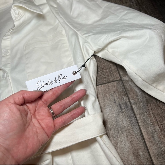 NWT Shades of rose | button up shirt dress - Picture 6 of 6